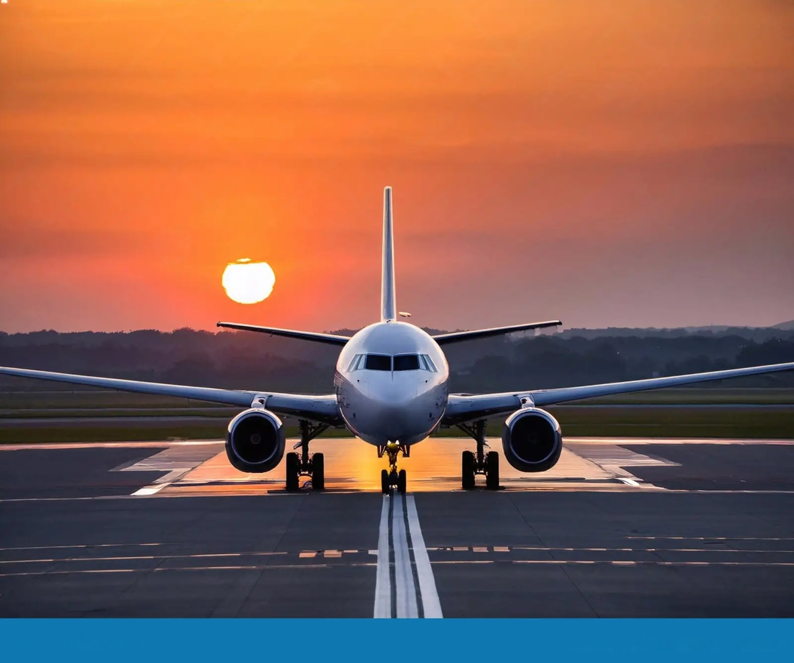 Aircraft runway visual